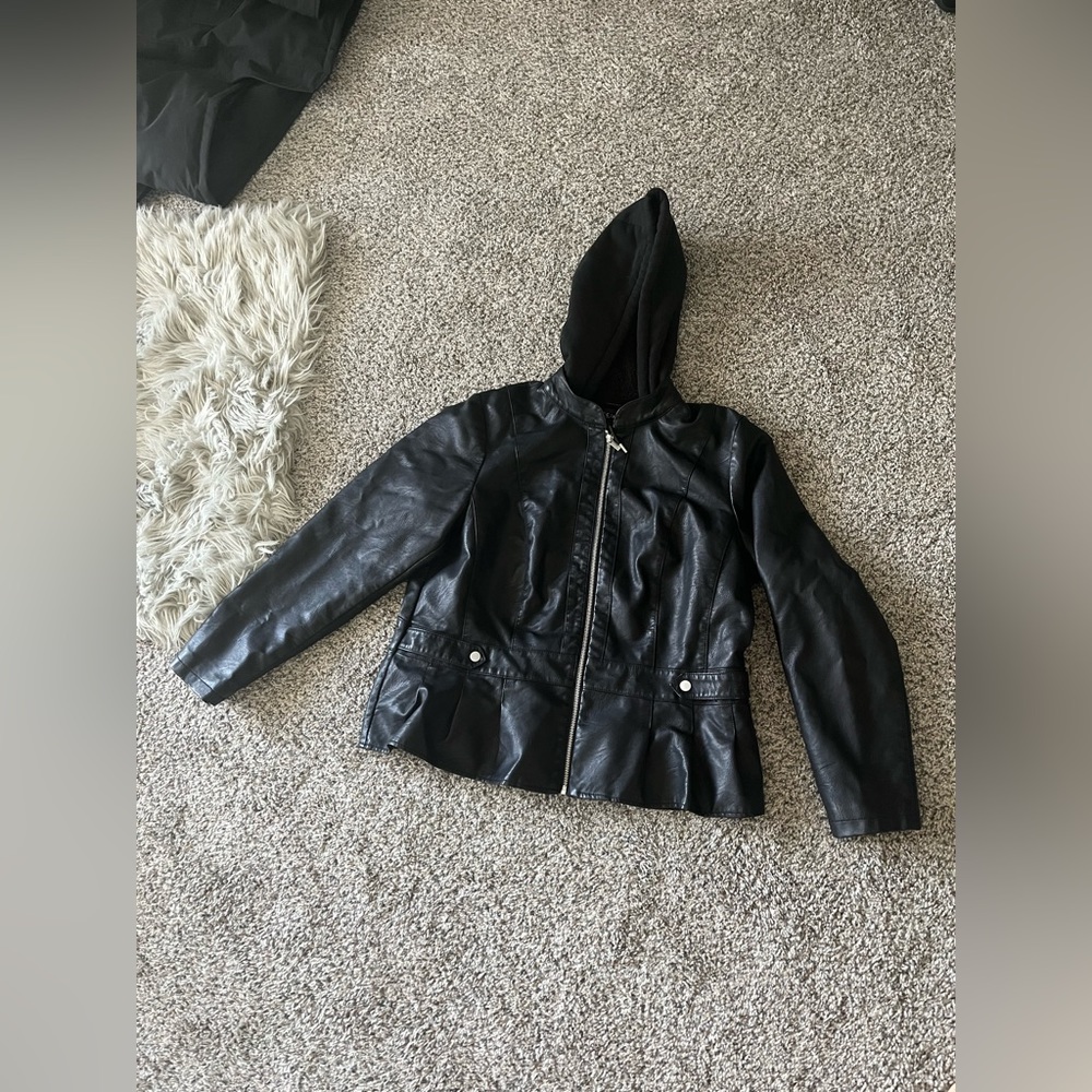Leather jacket